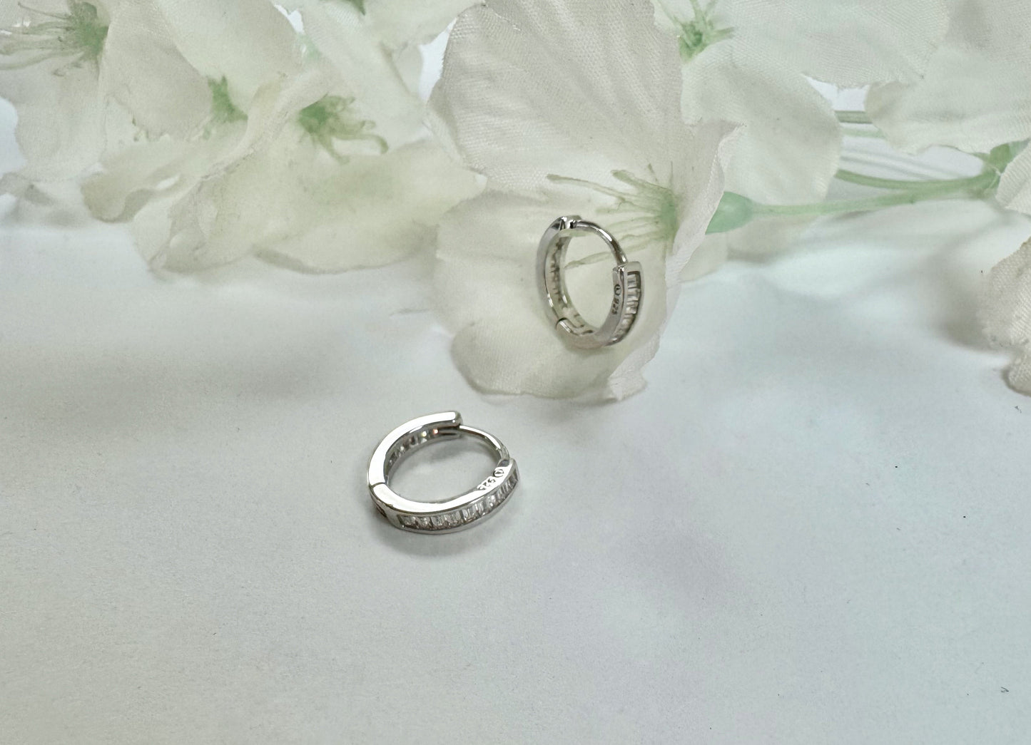 Pendiente aro - Plata