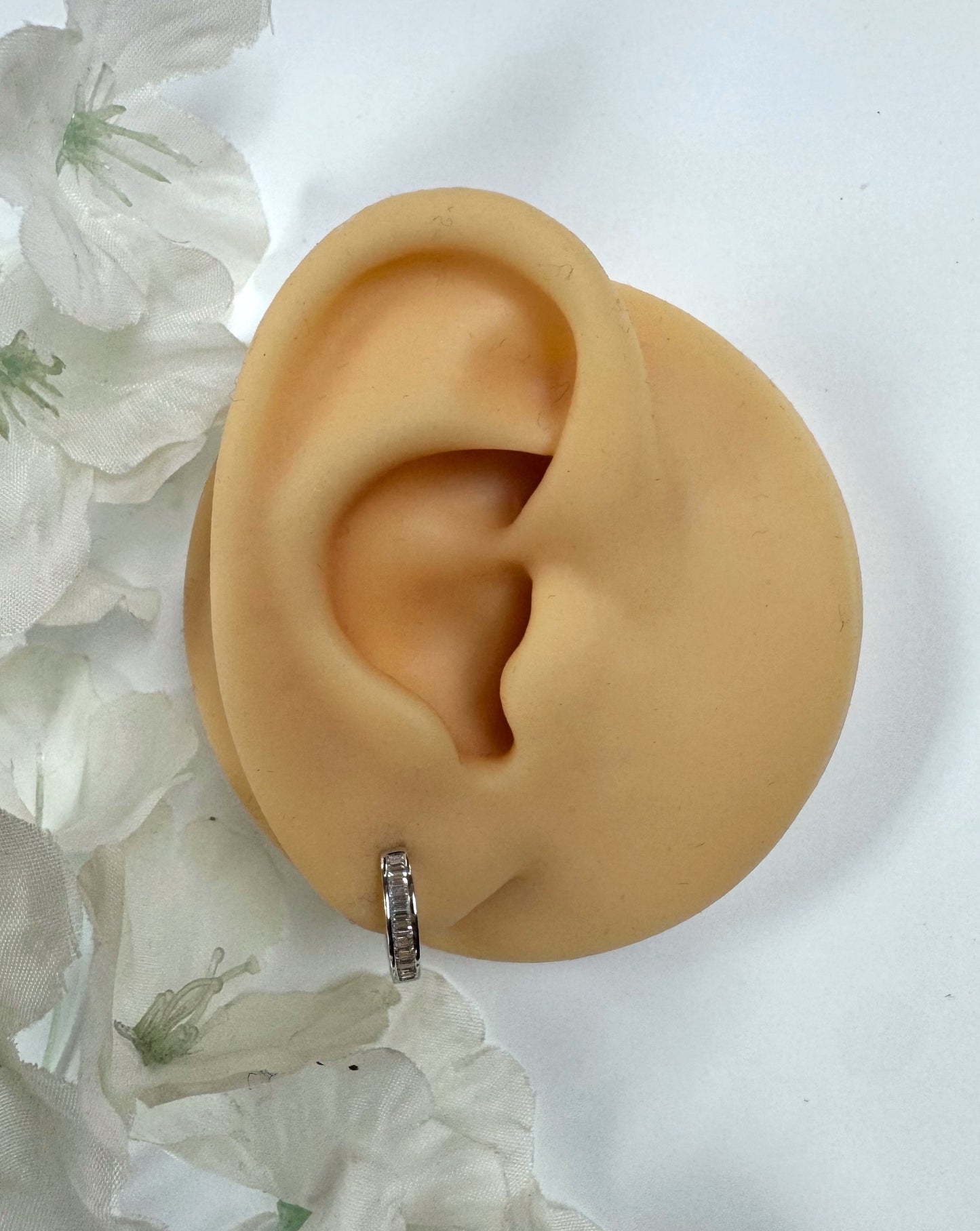 Pendiente aro - Plata