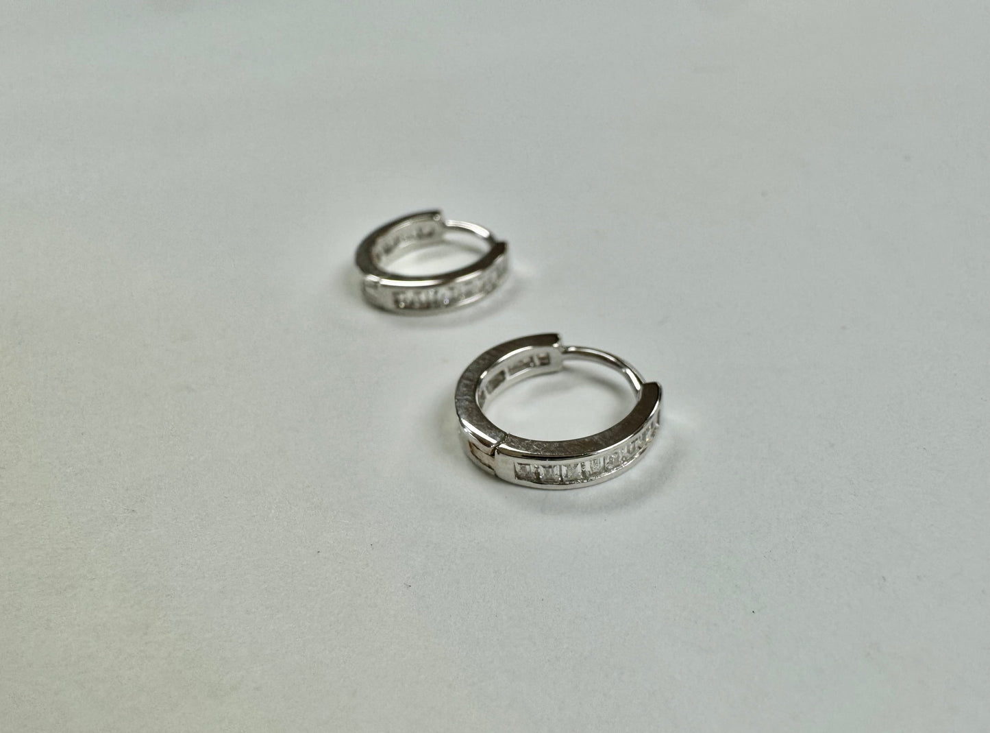 Pendiente aro - Plata