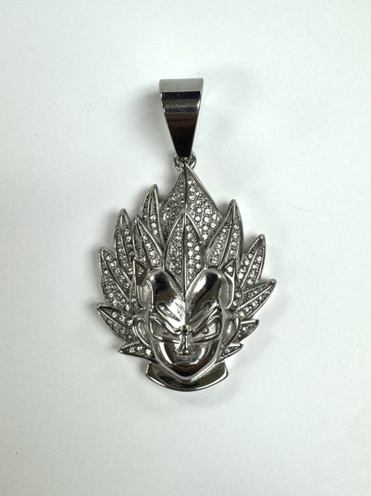Goku Plateado Charm