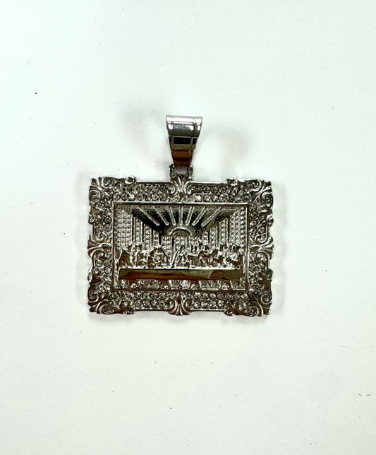 Charm Santa Cena Plata